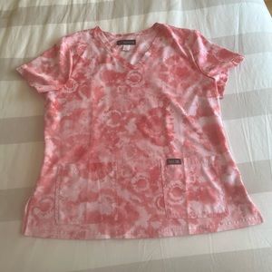 Women’s Koi scrub top